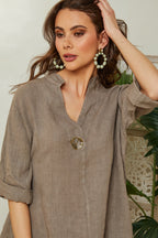 Top - Taupe - Mujer