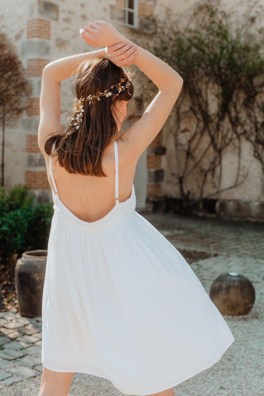 Vestido Léoline Blanco