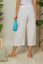 Pantalon - Blanc - Femme
