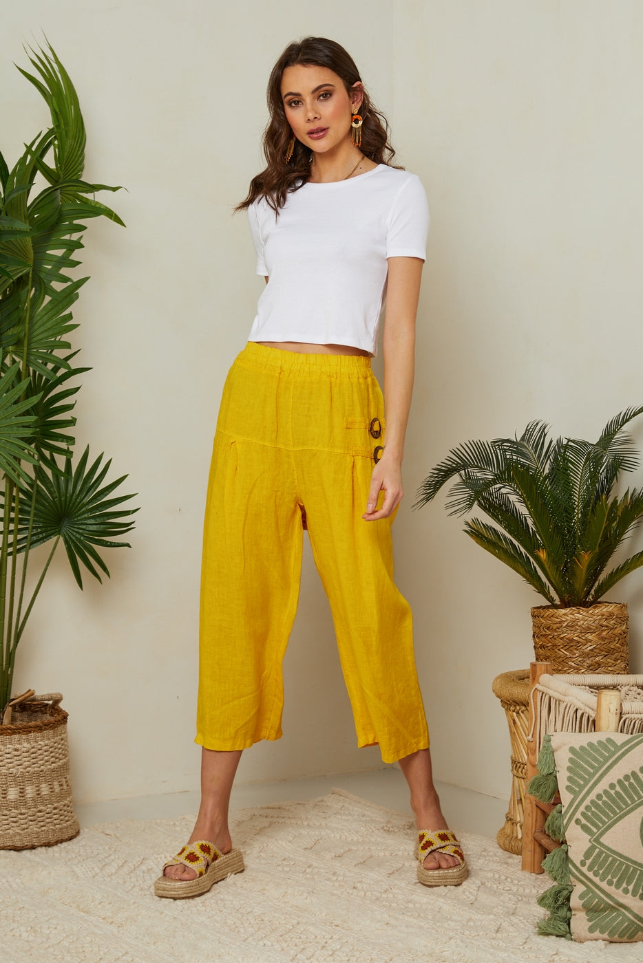 Trousers - Saffron - Women