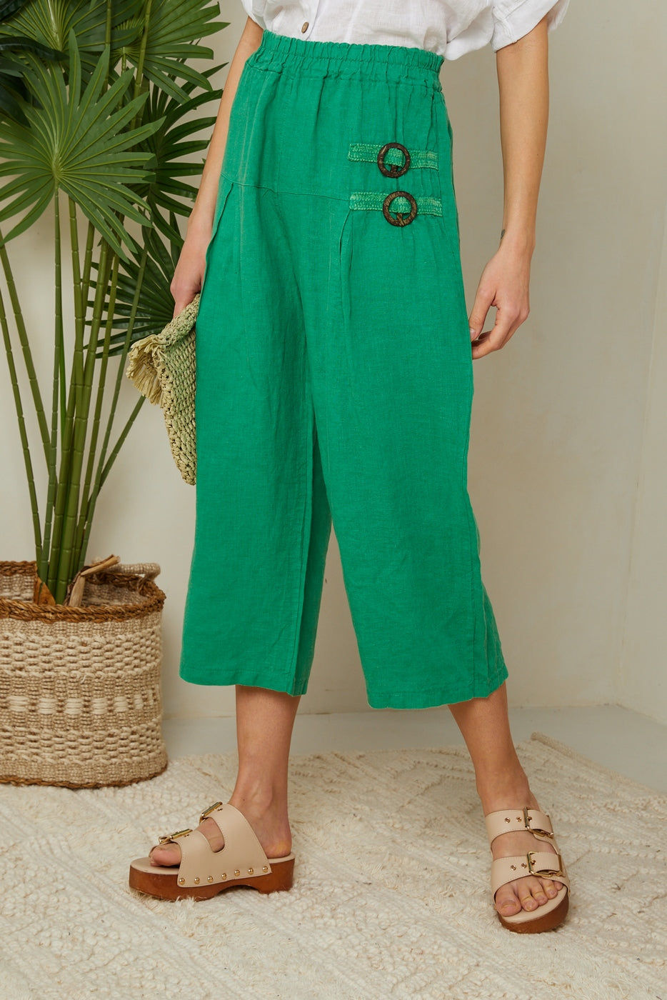 Pantalon - Vert - Femme