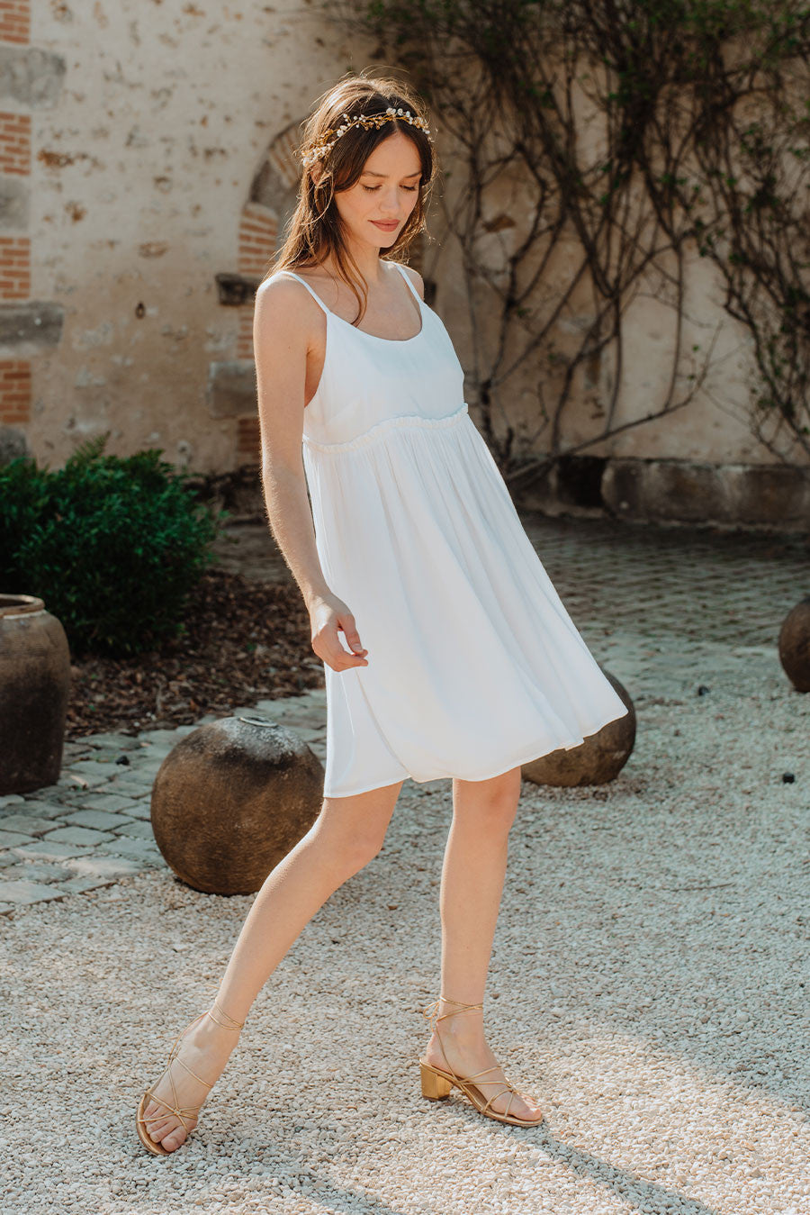 Vestido Léoline Blanco