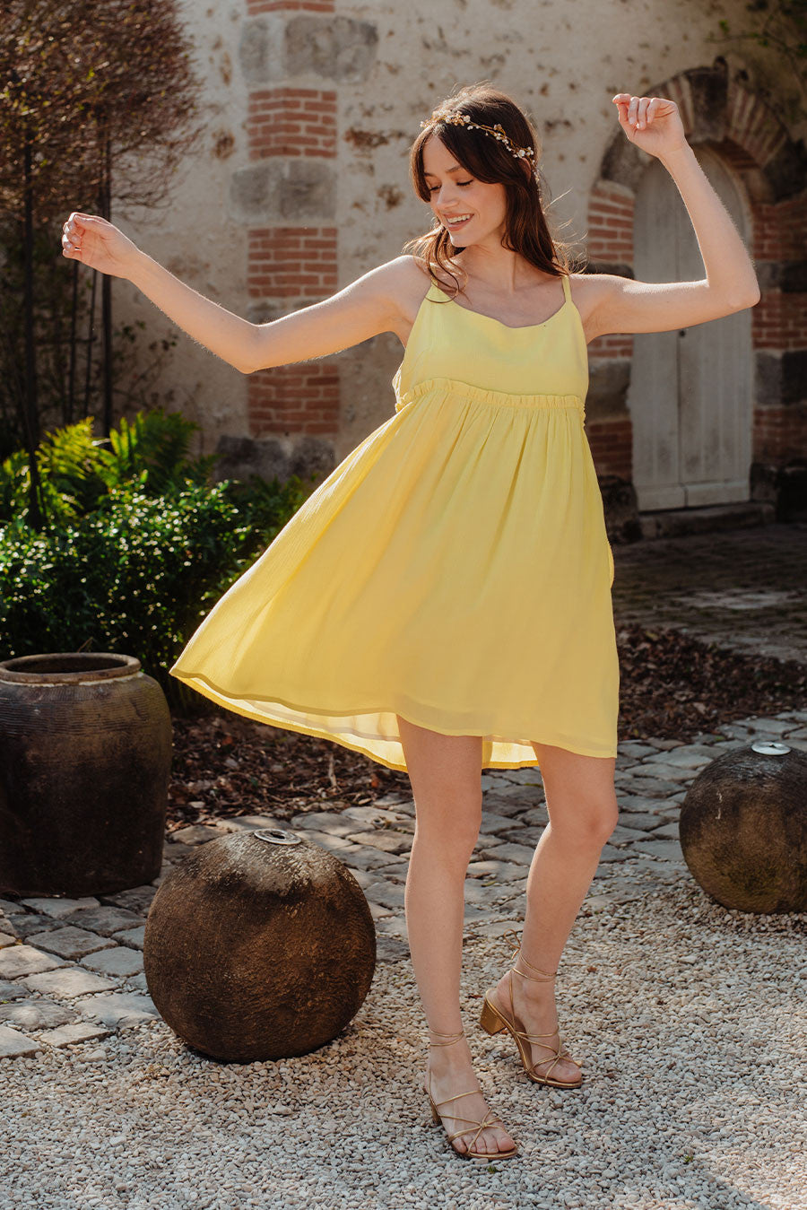 Vestido Léoline Amarillo
