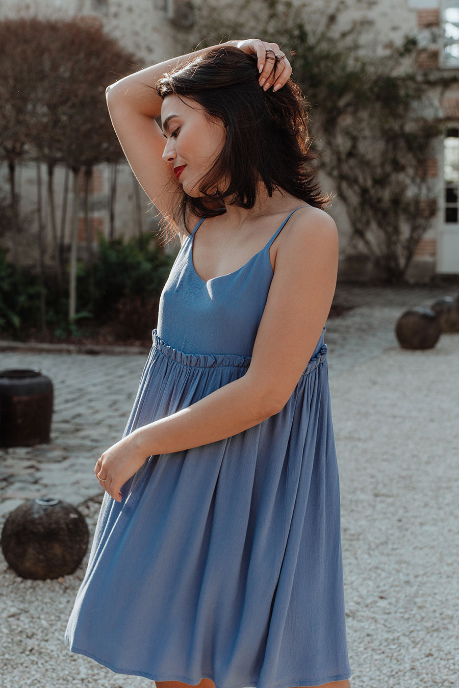 Vestido Léoline Lavande