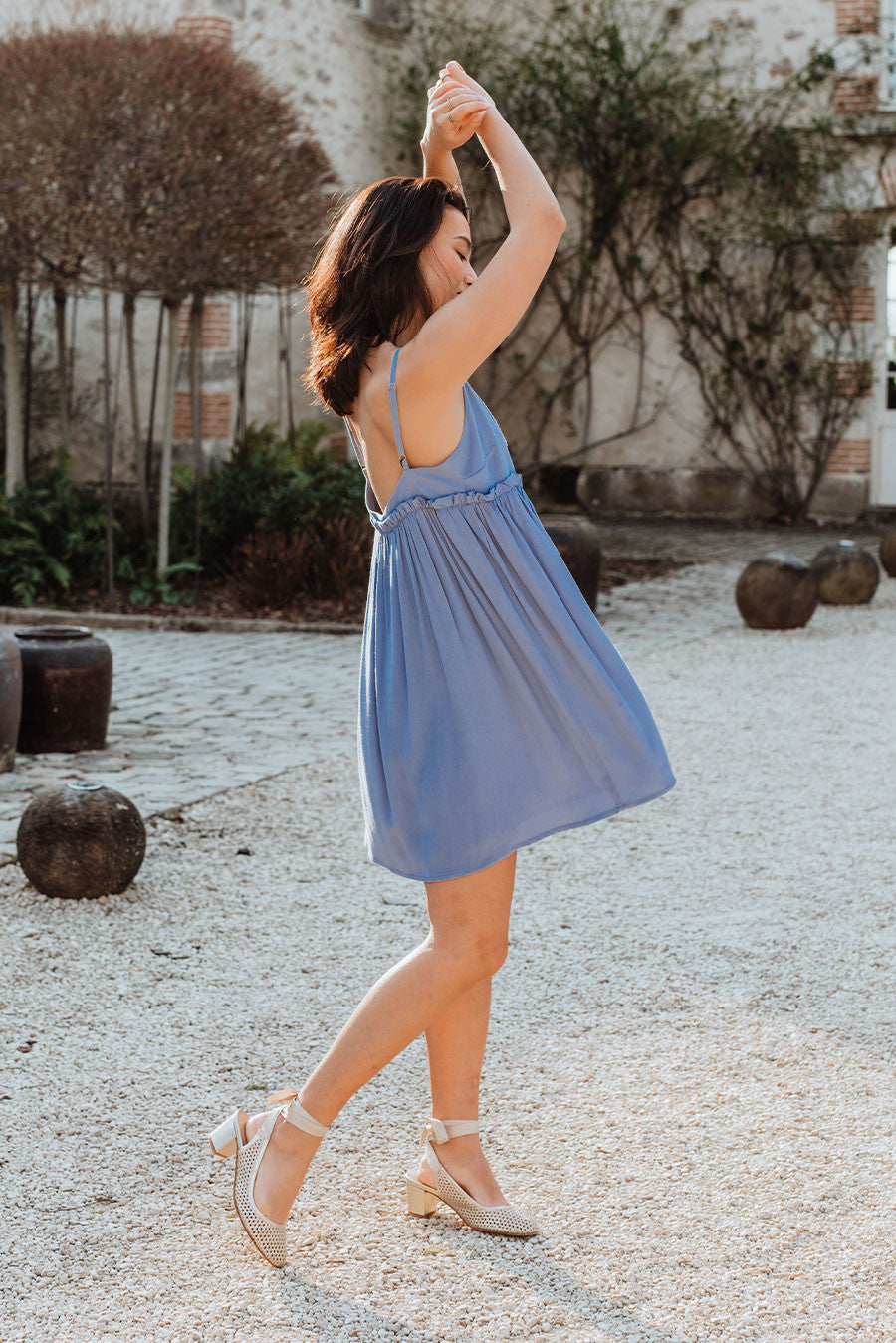 Vestido Léoline Lavande