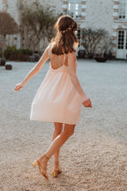 Vestido Léoline Rosa