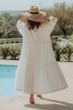 Kimono Bao Blanco Algodón