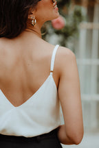 Camiseta de Tirantes Laure Blanco
