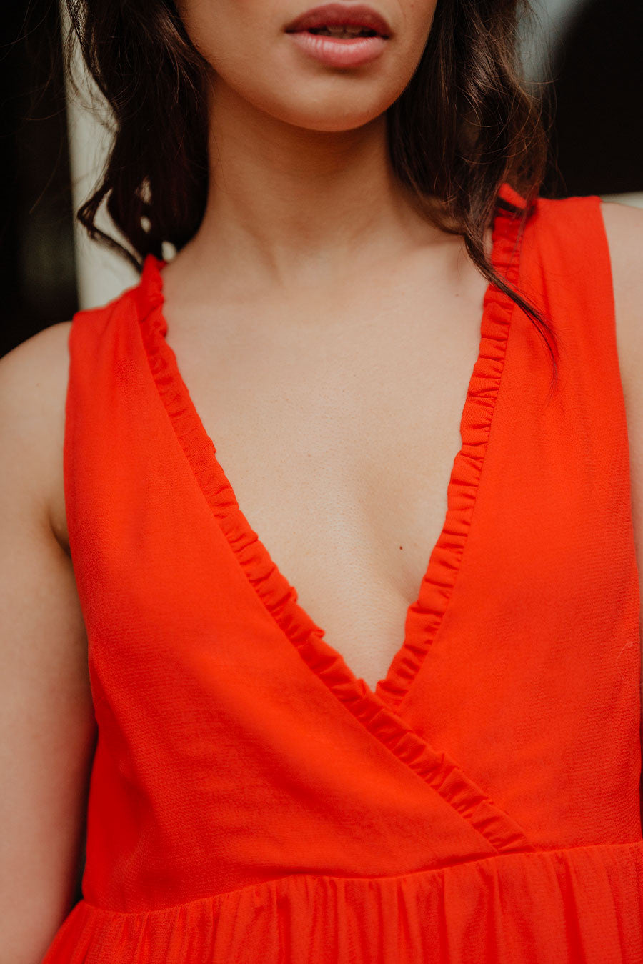 Vestido Jill Corail
