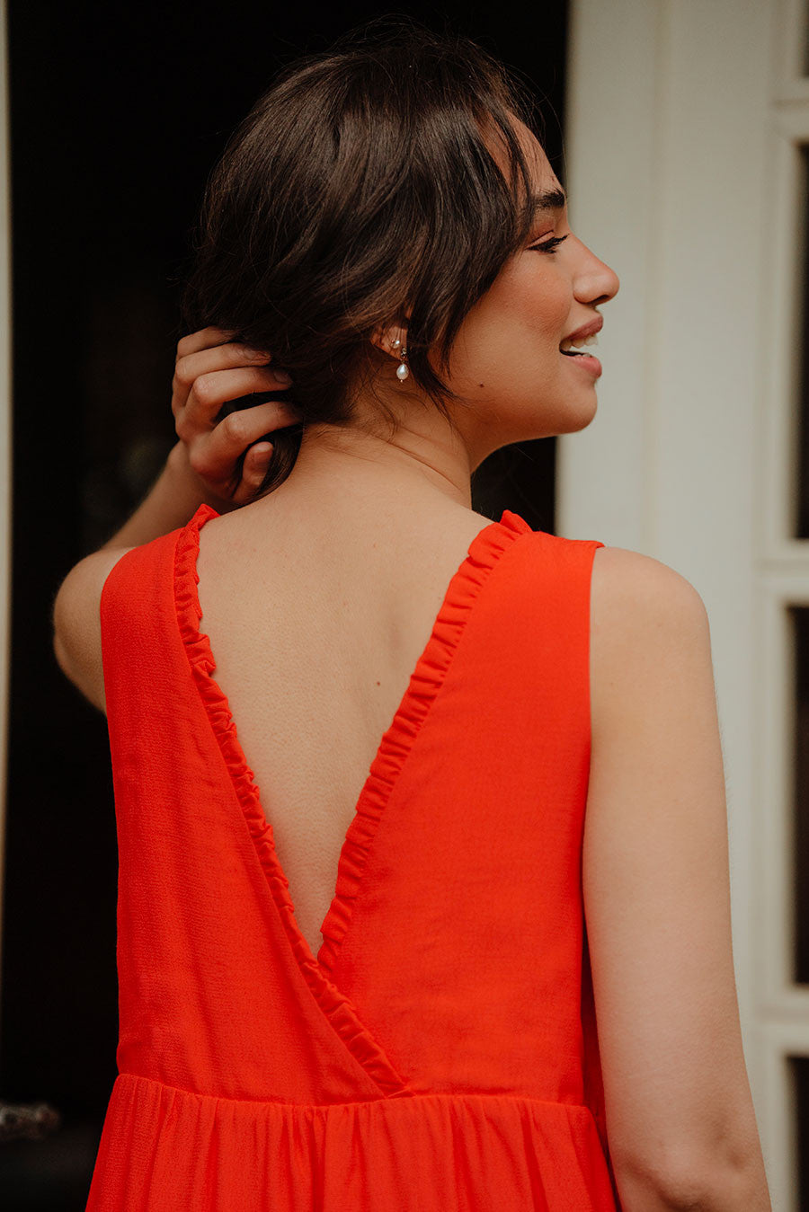 Vestido Jill Corail