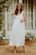 Jill White Cotton Dress