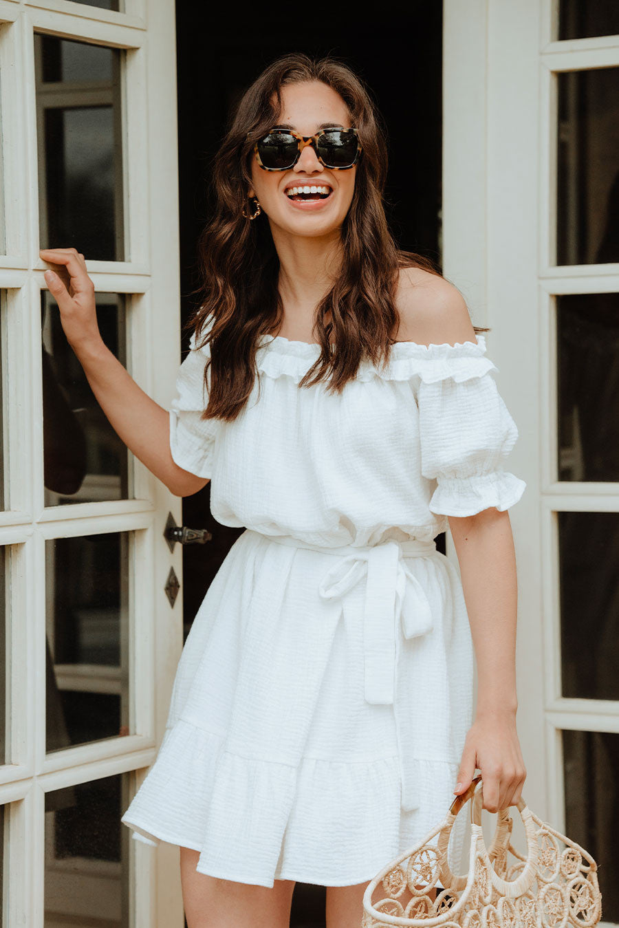 Vestido Petra Blanco Algodón