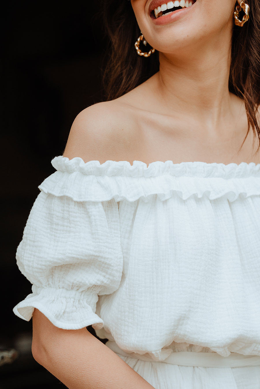 Vestido Petra Blanco Algodón