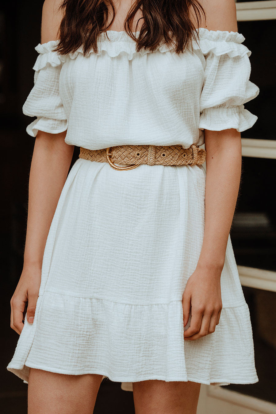 Vestido Petra Blanco Algodón