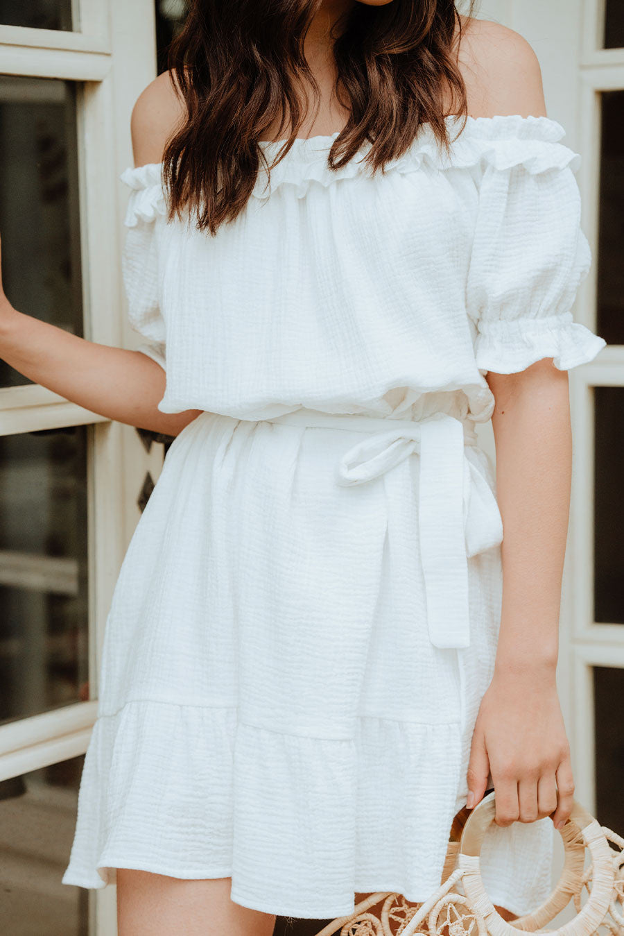 Vestido Petra Blanco Algodón