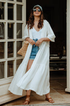 Kimono Bao Blanco Algodón