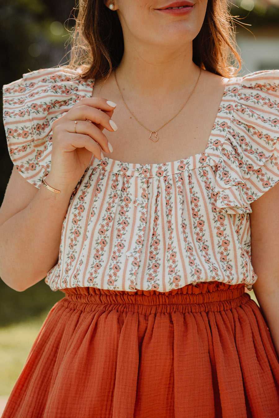 Blusa Suzanne Camélia