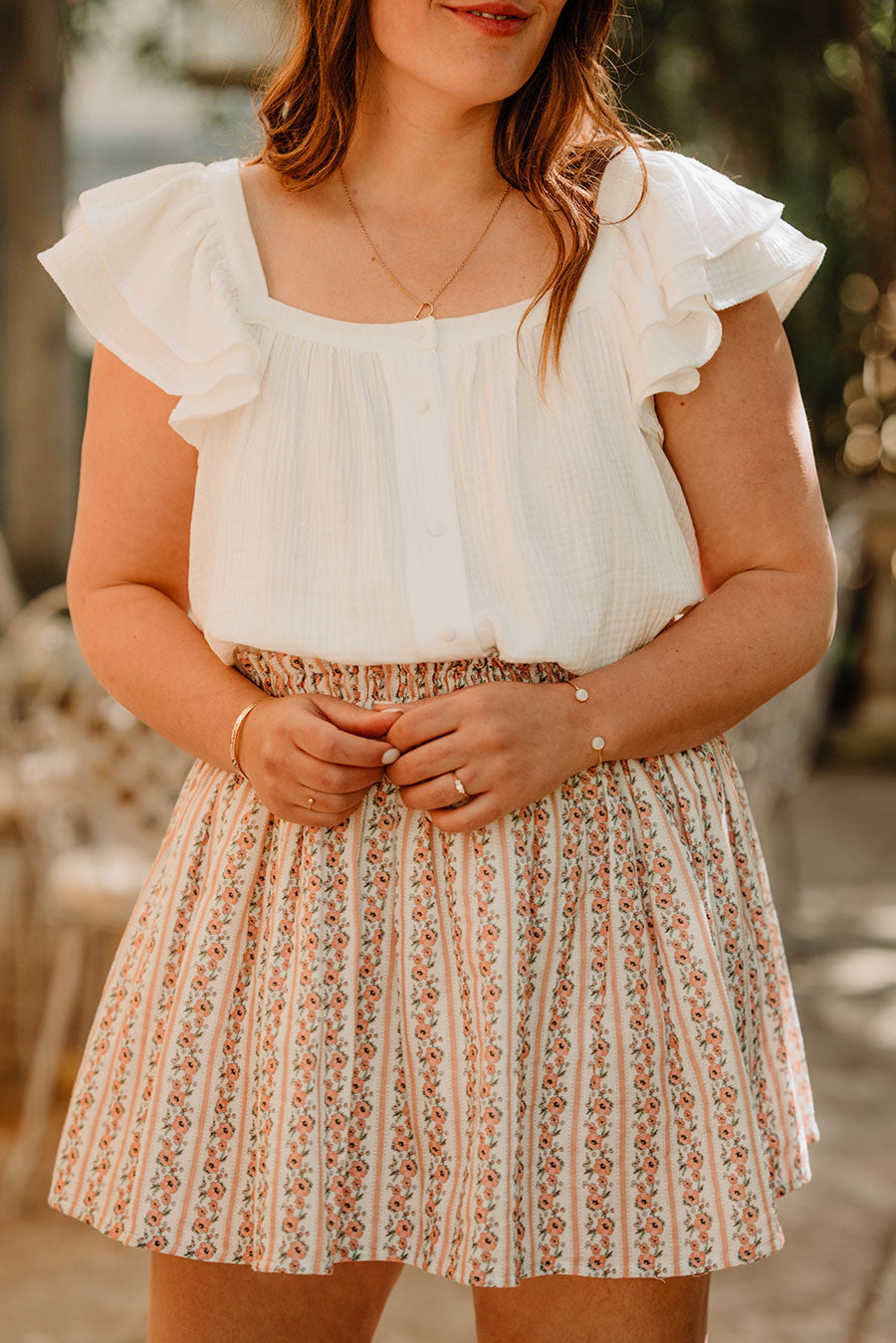 Blusa Suzanne Blanco Algodón