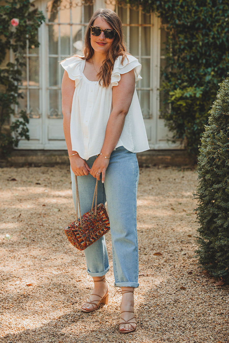 Blusa Suzanne Blanco Algodón
