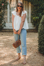 Blusa Suzanne Blanco Algodón