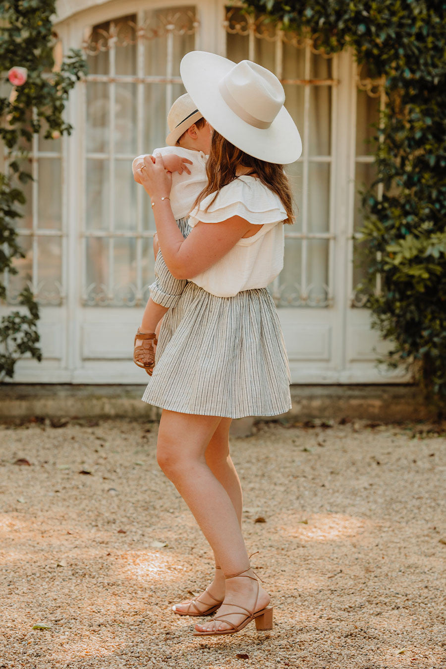 Falda Eloise Line Marine