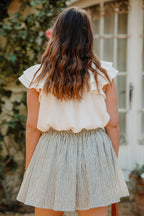 Falda Eloise Line Marine