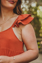 Vestido Louana Arcilla Algodón
