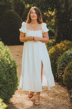 Vestido Zoé Blanco Algodón