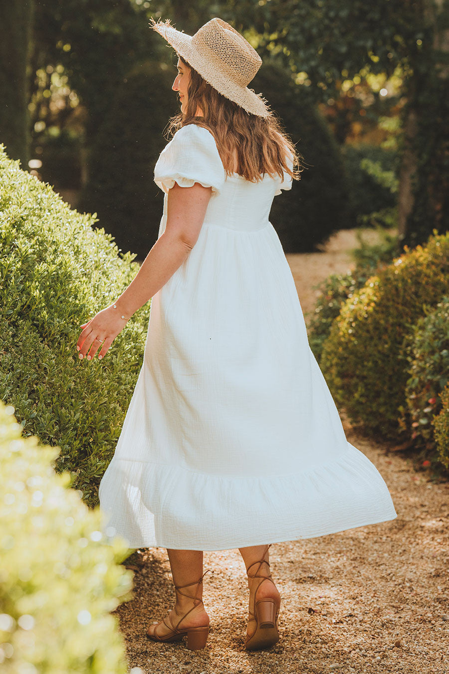 Vestido Zoé Blanco Algodón