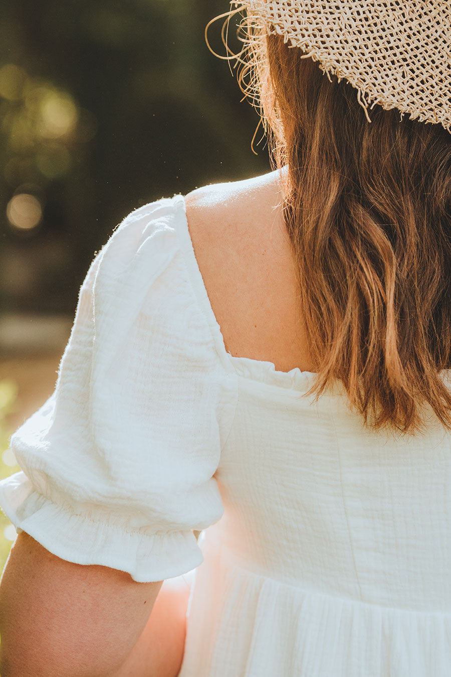 Vestido Zoé Blanco Algodón