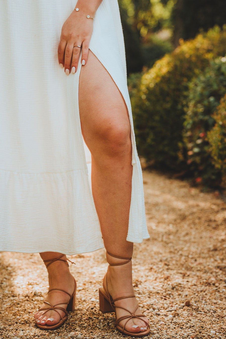Vestido Zoé Blanco Algodón