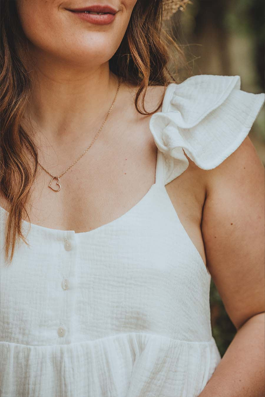 Vestido Louana Blanco Algodón
