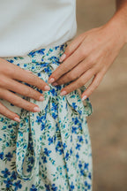 Falda Yseult Porcelaine Azul