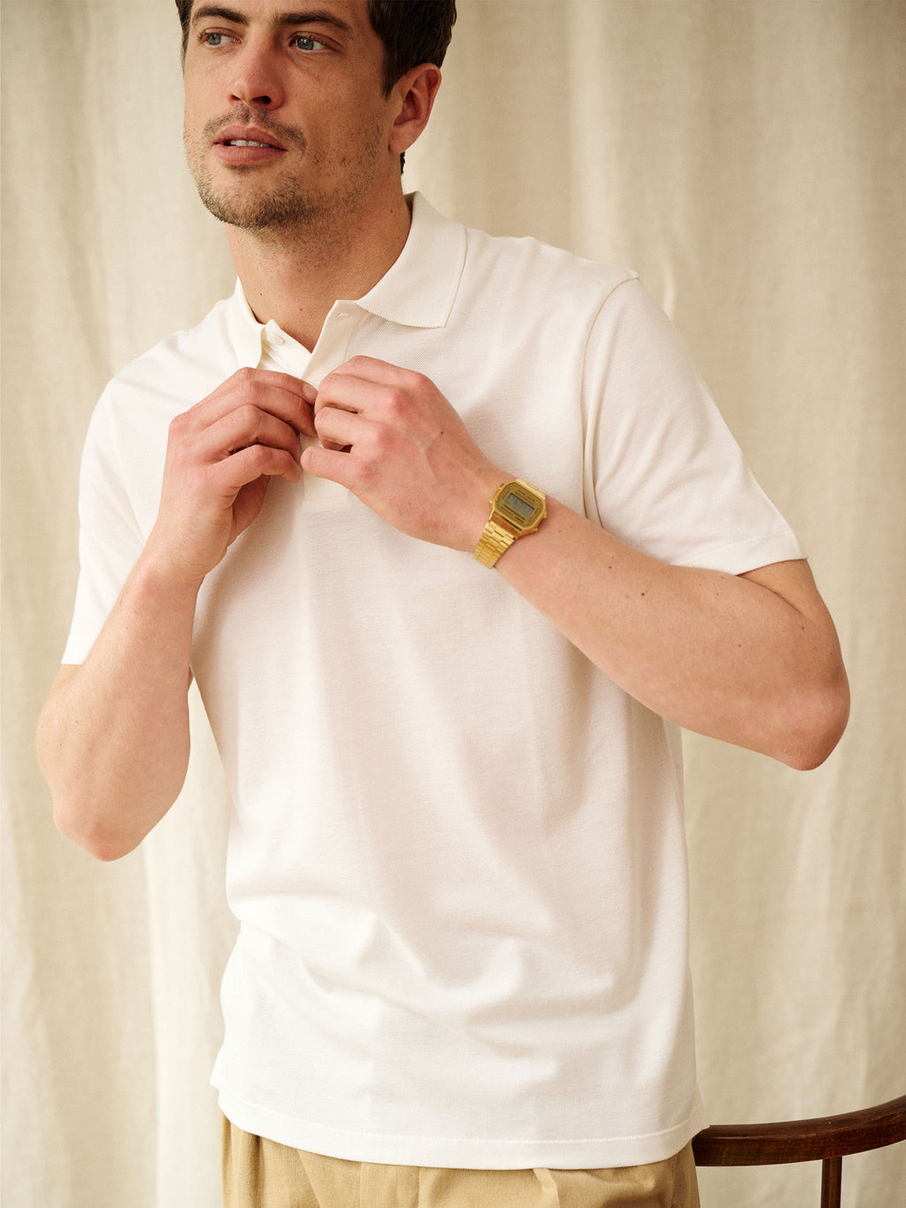 Zuny Polo Shirt - White - Men