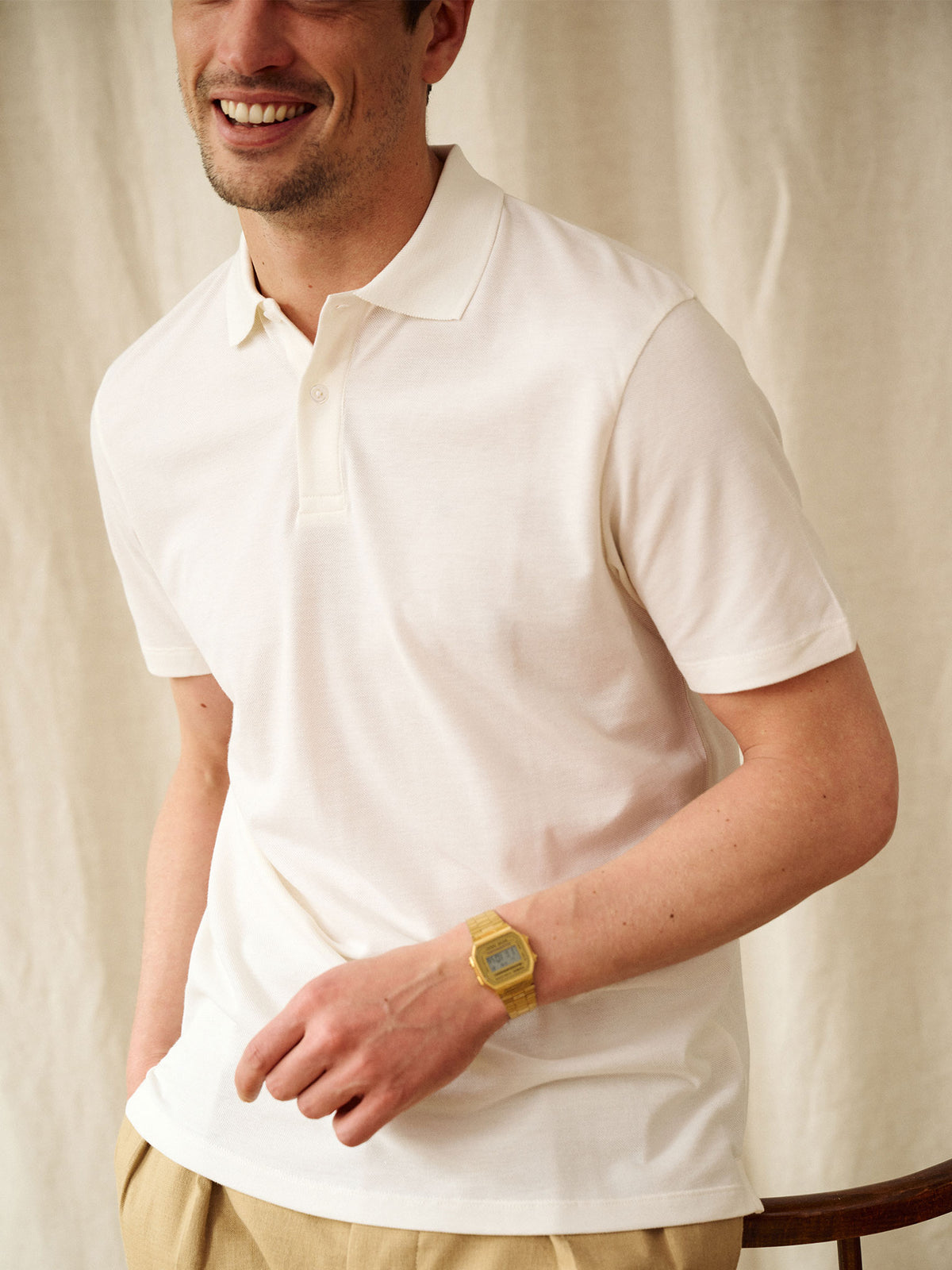 Zuny Polo Shirt - White - Men