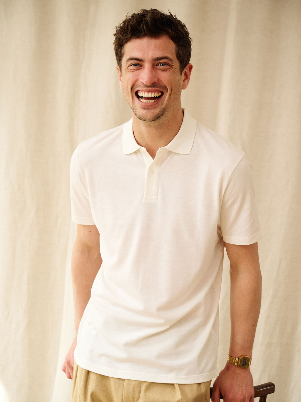 Zuny Polo Shirt - White - Men