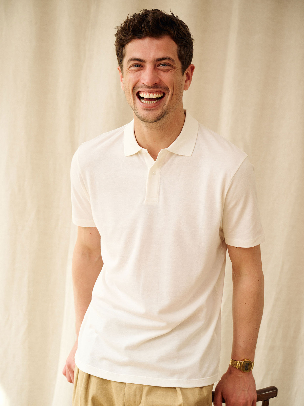 Zuny Polo Shirt - White - Men