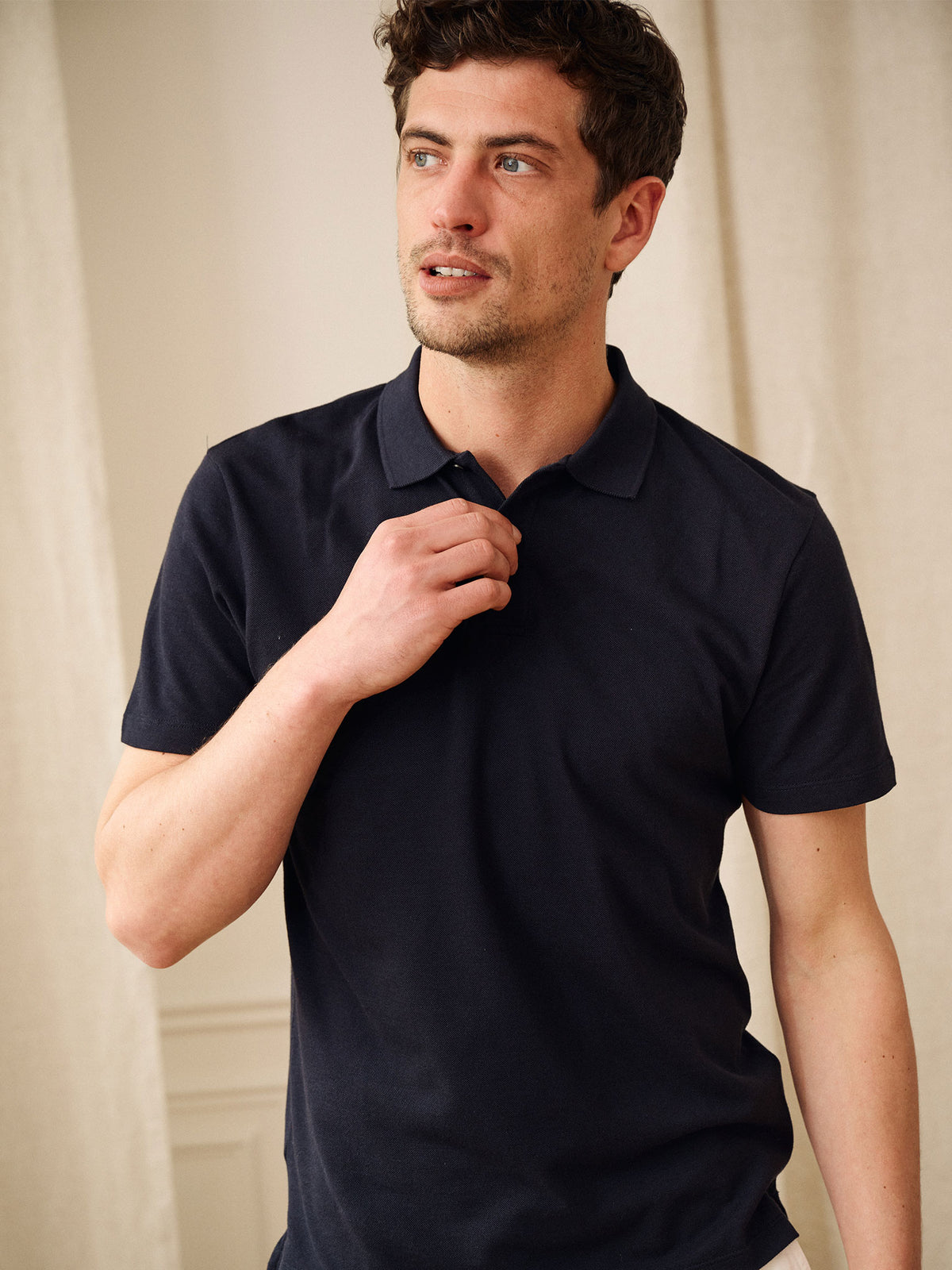 Zuny Polo Shirt - Navy - Men