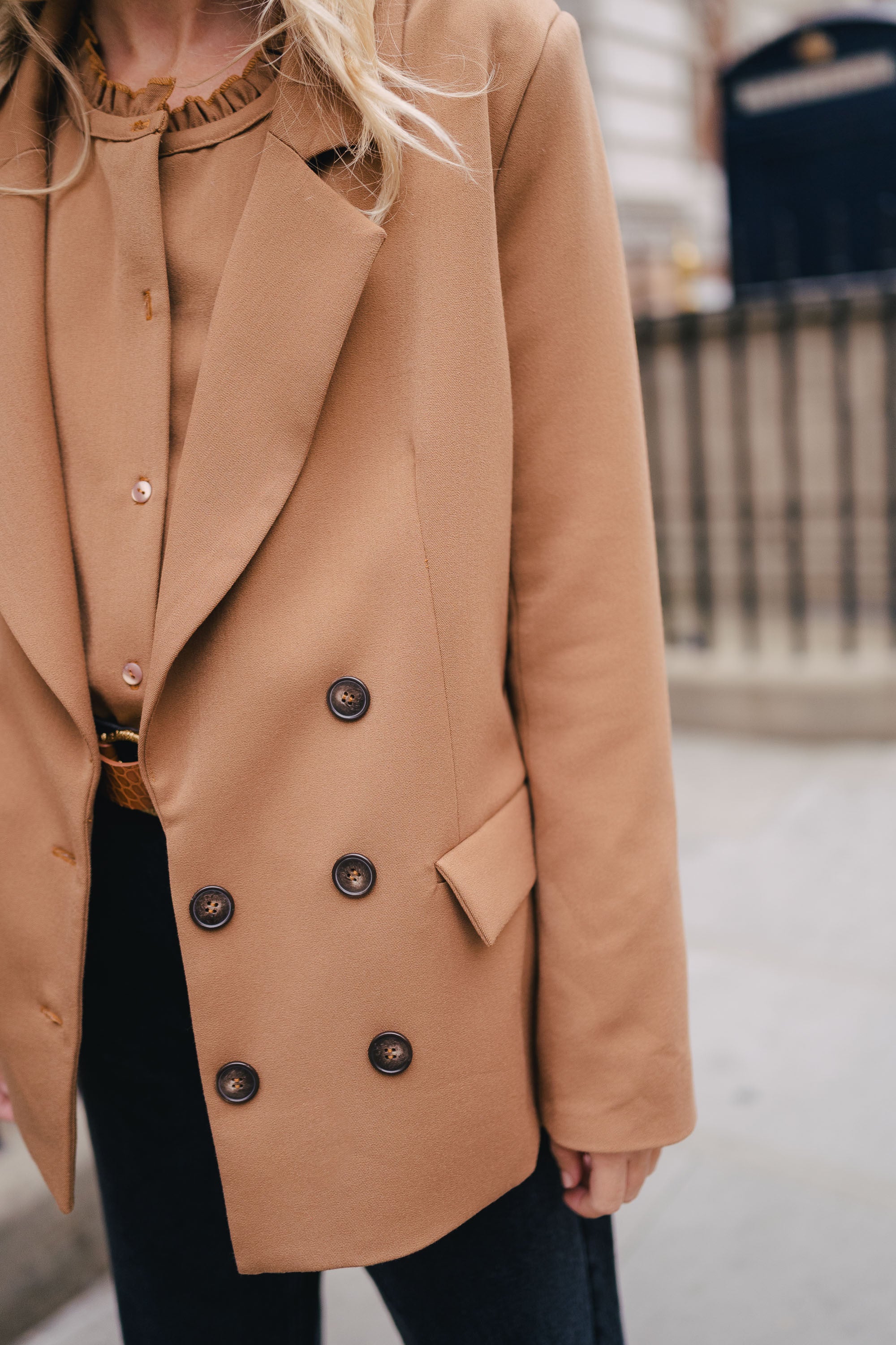 Chaqueta Padmé Camel