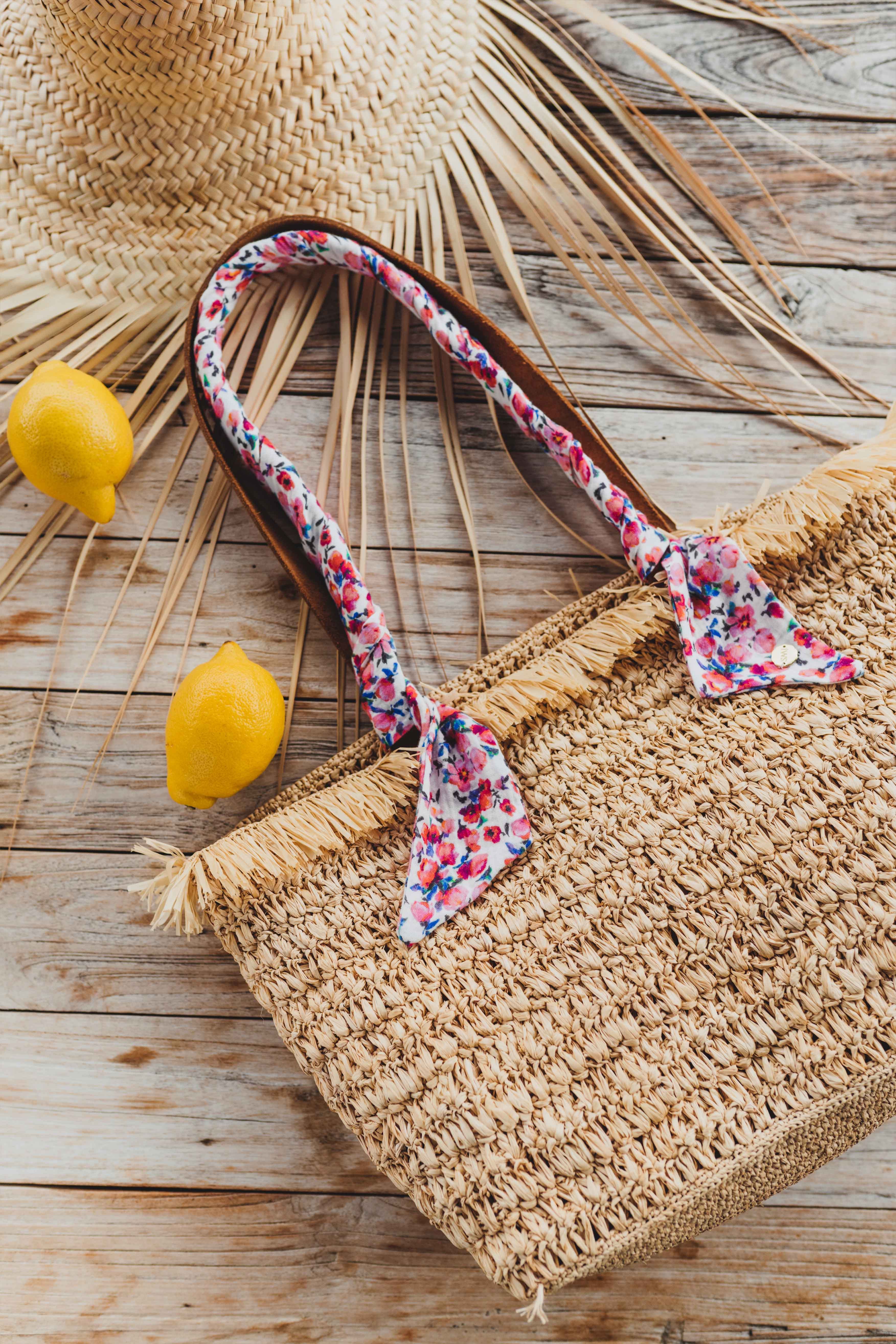 Dithi Raffia Tote Bag