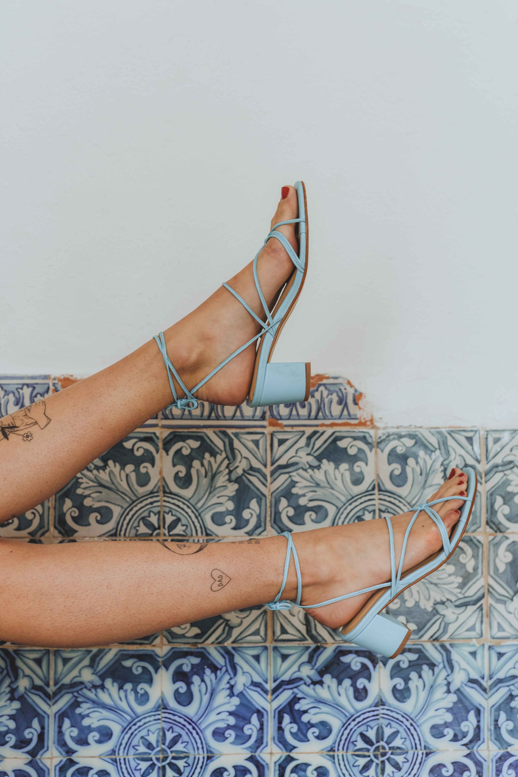 Sandalias Maely Azul