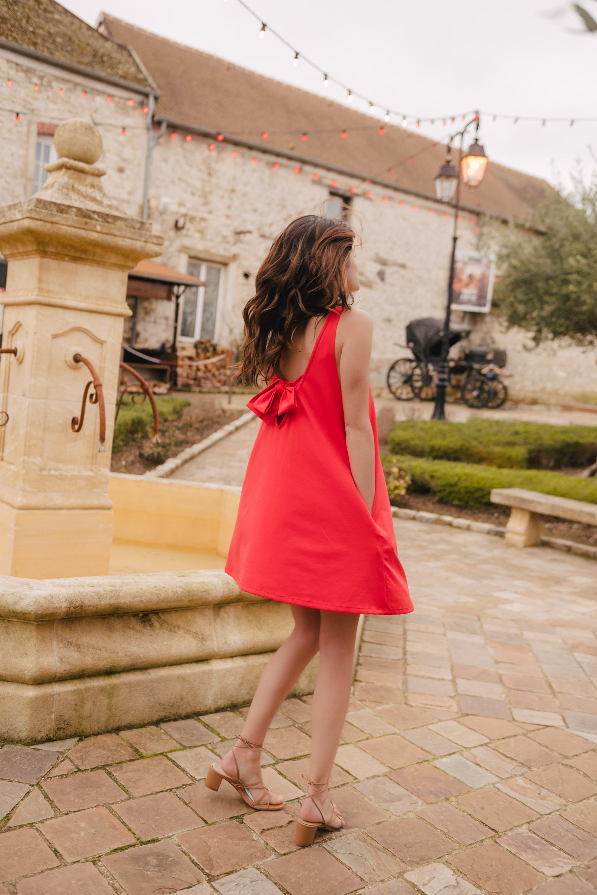 Vestido Athénaïs Coral