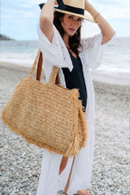 Mialo Raffia Large Tote Bag