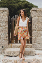 Falda Yseult Fleur D Été