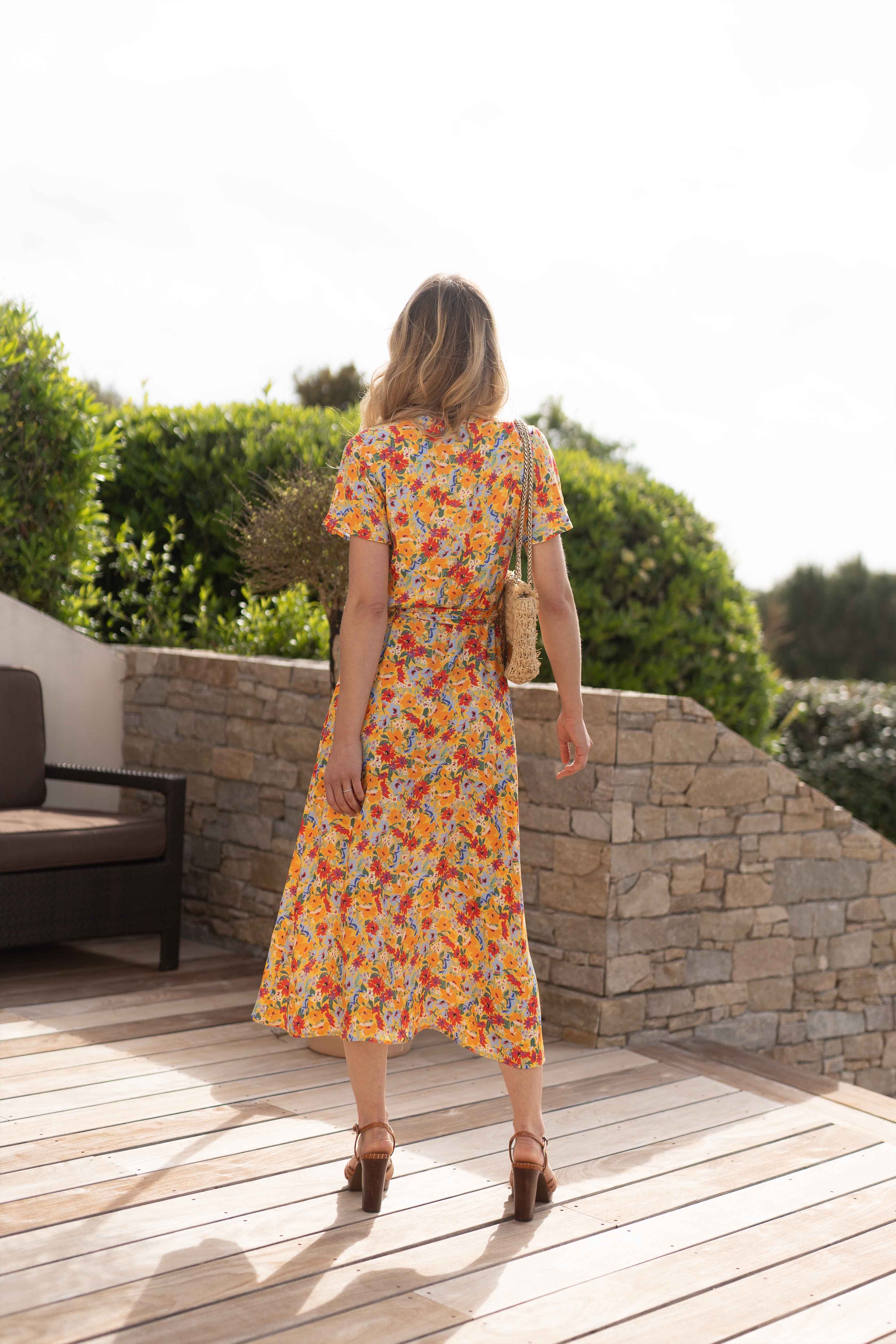 Vestido Amalia Fleur D Été
