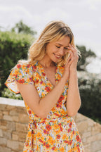 Vestido Amalia Fleur D Été