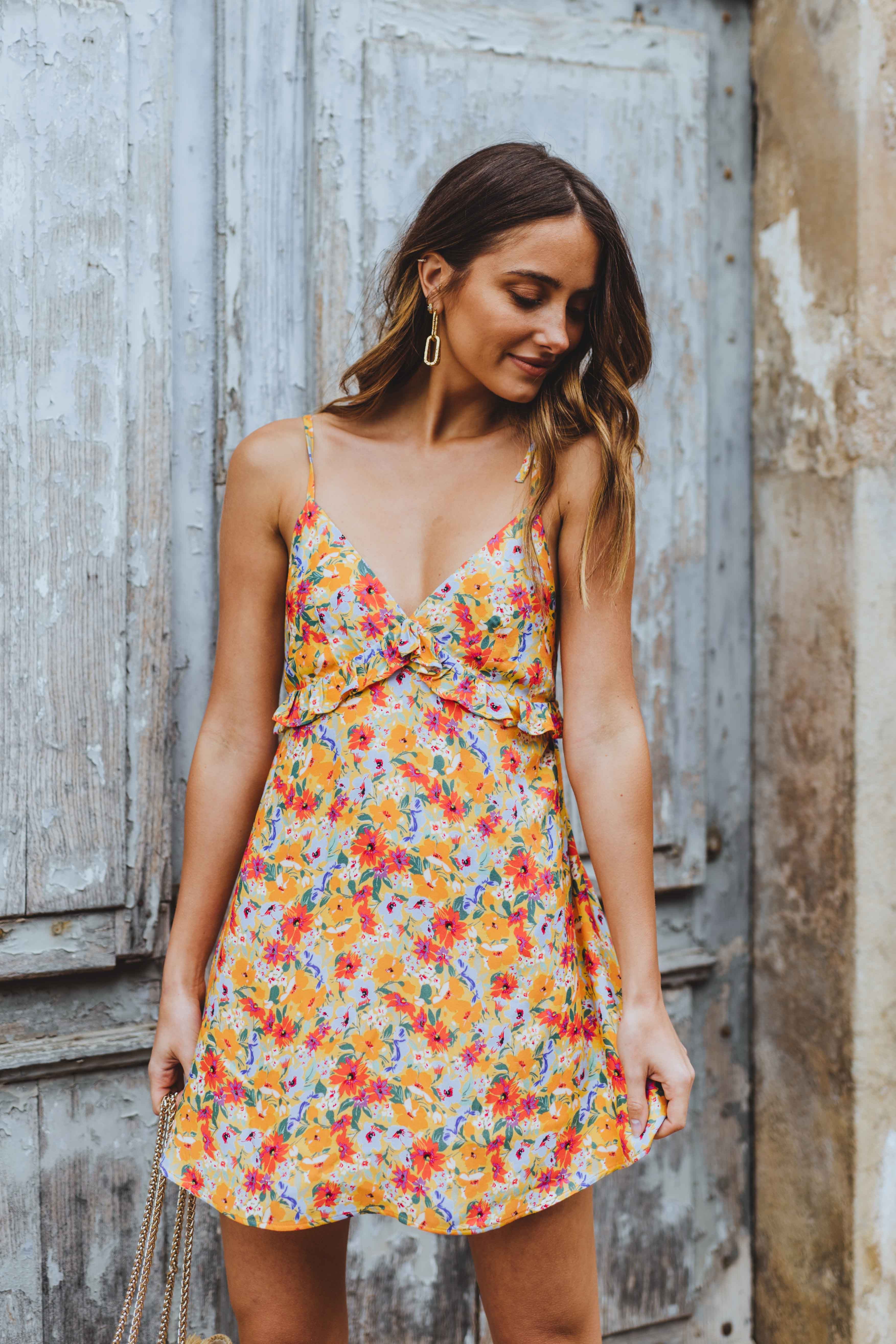 Vestido Mélina Fleur D Été