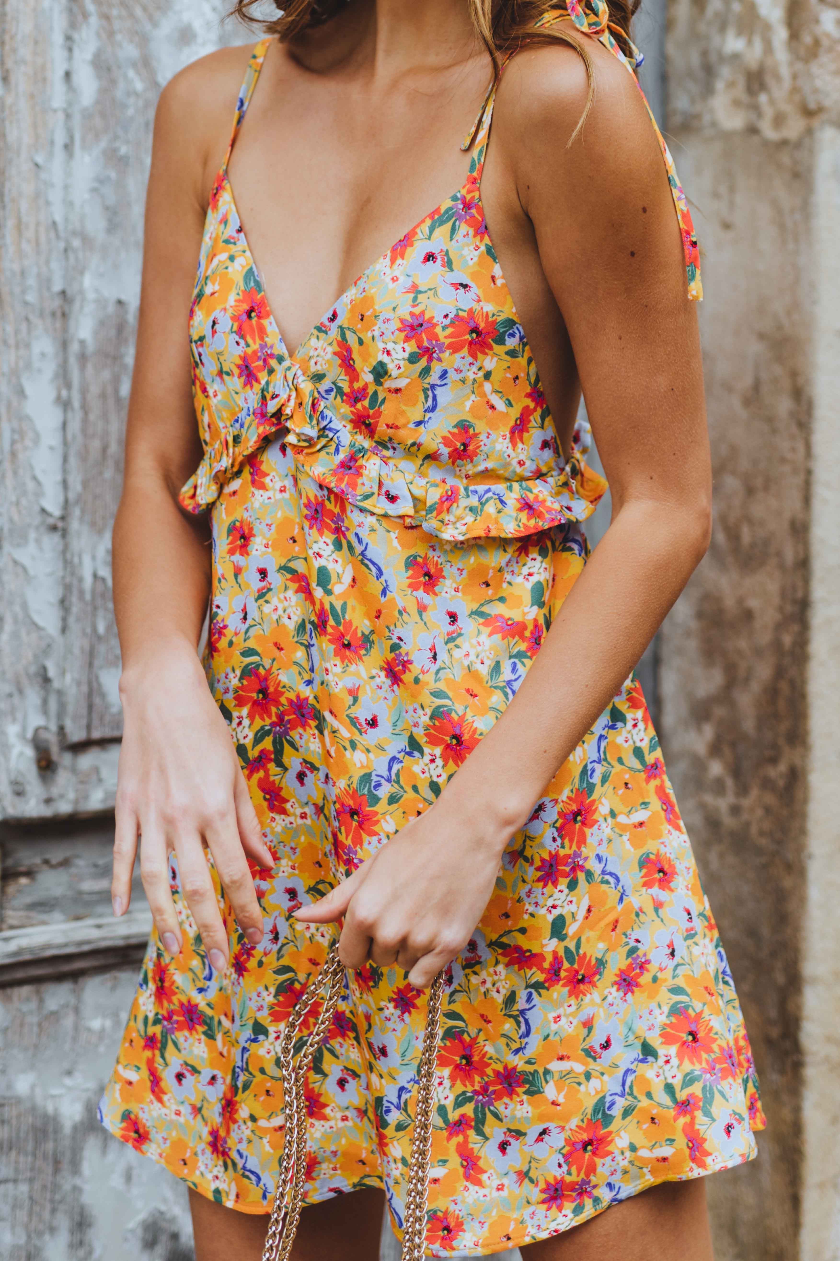 Vestido Mélina Fleur D Été