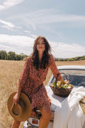 Vestido Rosalie Liberty Mandarine
