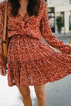 Falda Edma Liberty Mandarina